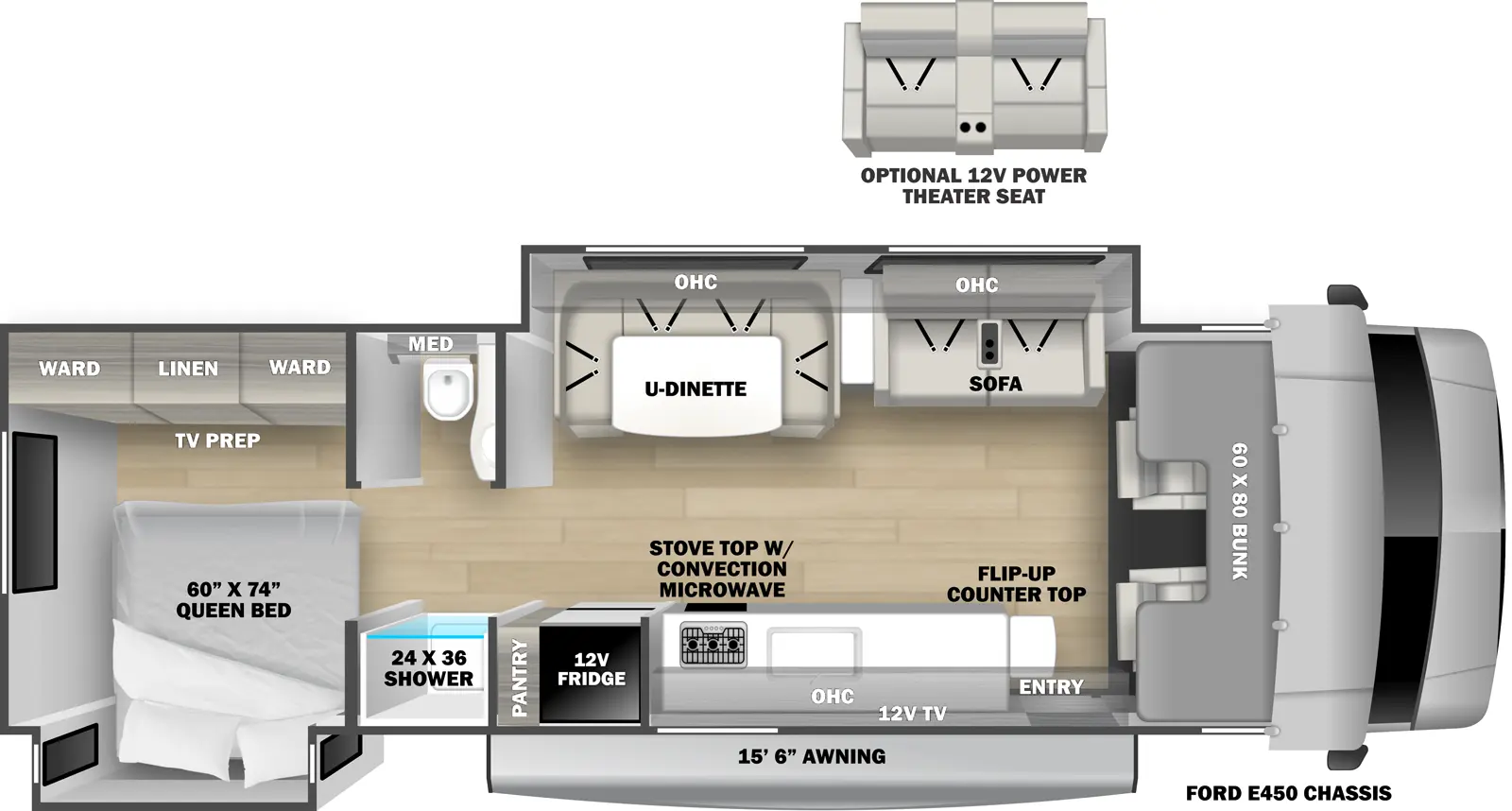 Solera 32DSK Floorplan